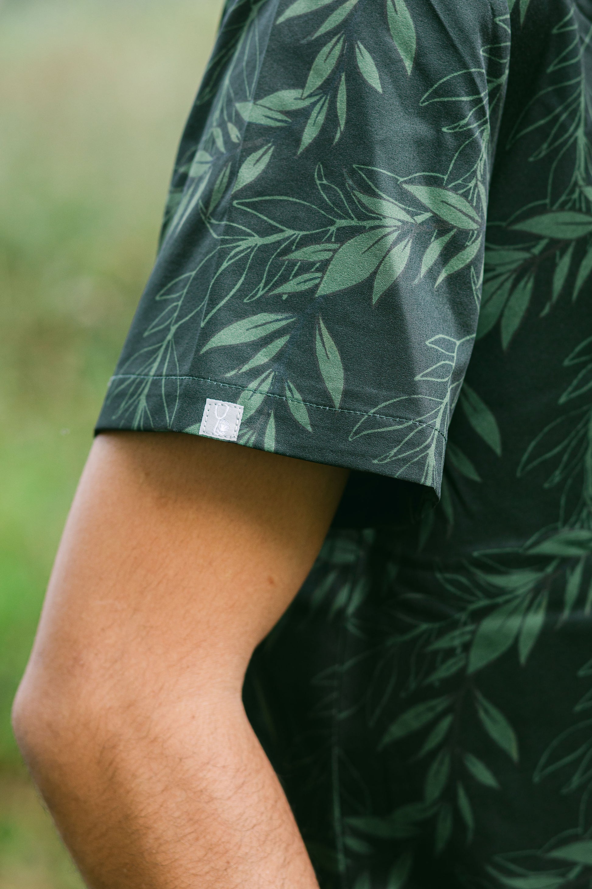 Kahikina Men's Performance Polo Shirt - Ko'olau Green