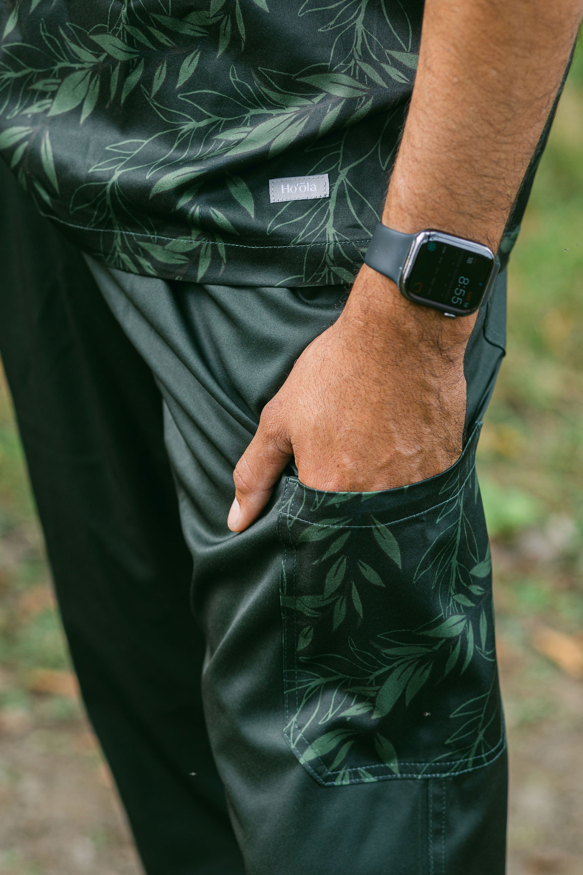Kahikina Men's Pants - Ko'olau Green
