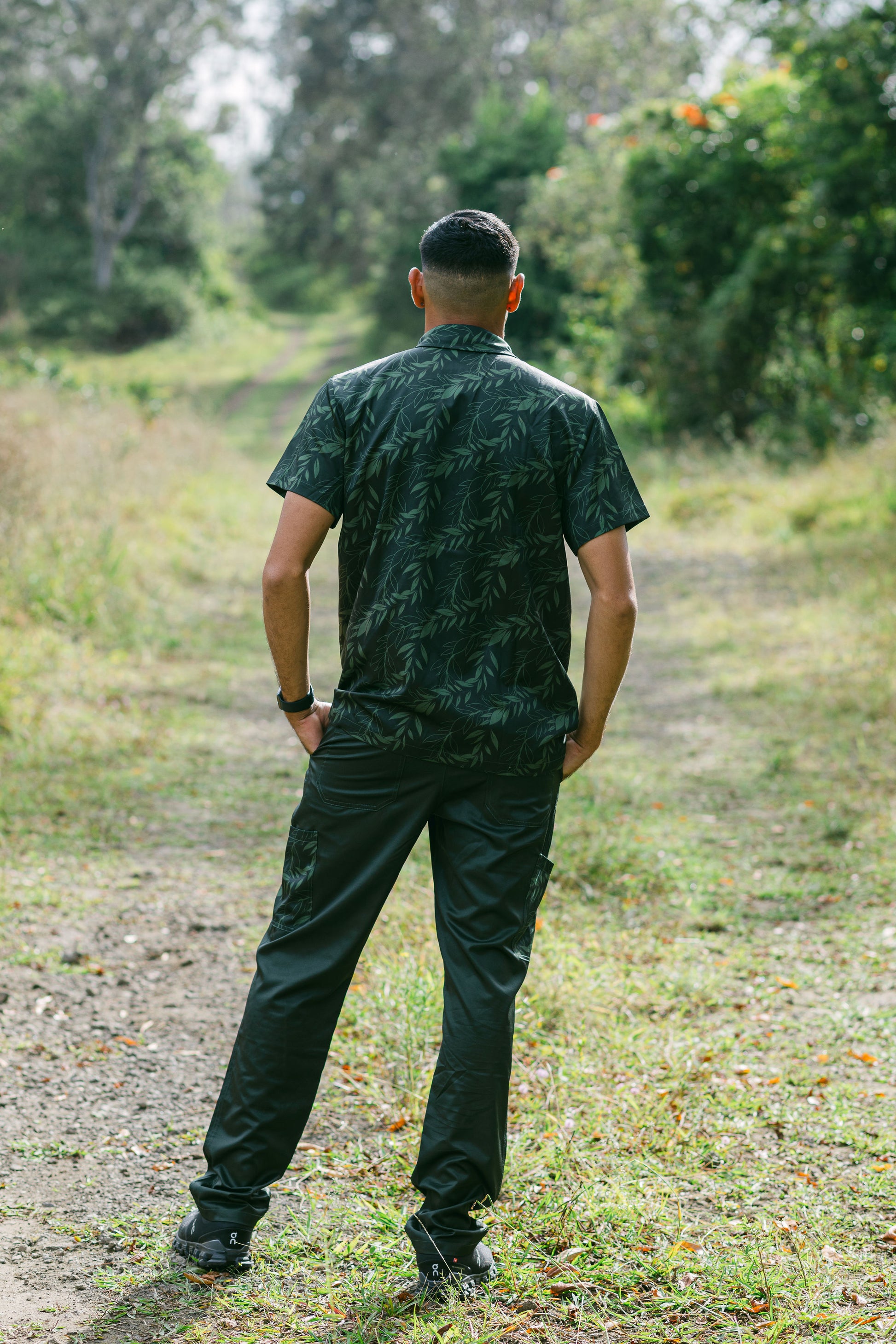 Kahikina Men's Pants - Ko'olau Green